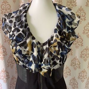 Laundry by Shelli Segal party halter dress 6